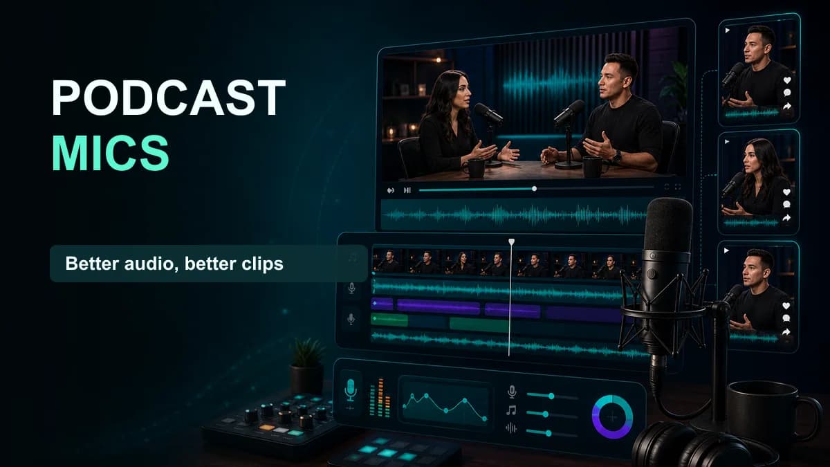 SNAPVID visual for Best podcast mics: My top picks for high-quality audio