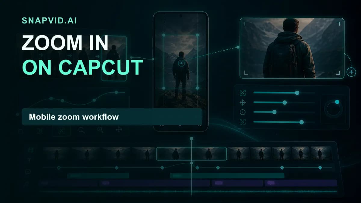 SNAPVID visual for How to zoom in on Capcut in 2025 (3 easy ways)