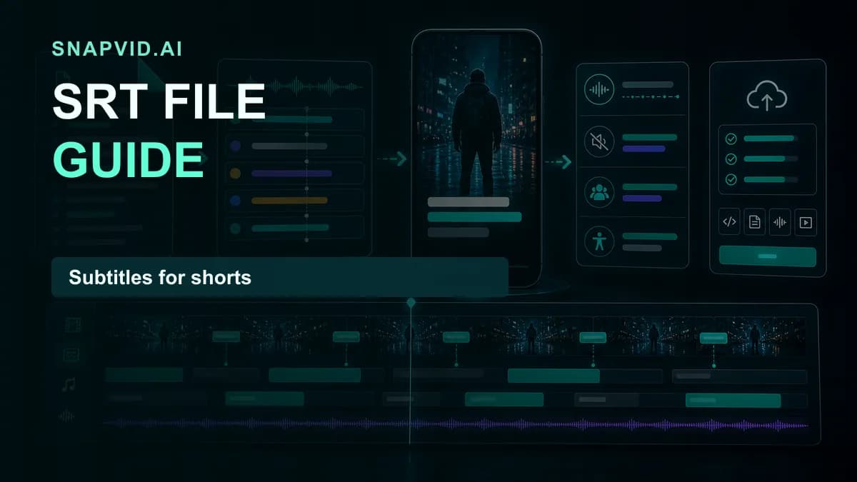 SNAPVID visual for Everything To Know About SRT Files To Level Up Your Game