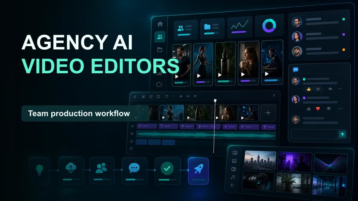 SNAPVID visual for 7 Best AI Video Editor For Agencies & Teams Of All Sizes