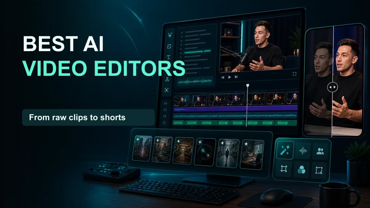 SNAPVID visual for The Best AI Video Editors in 2025