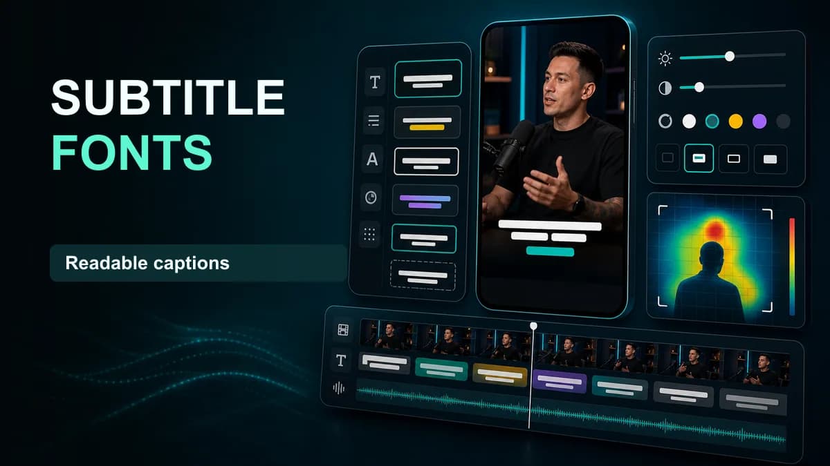 SNAPVID visual for 15 Best Fonts For Subtitles & Captions