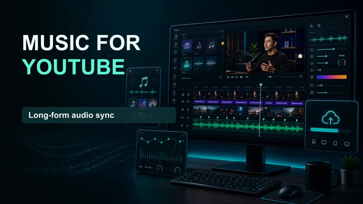 SNAPVID visual for How to Add Music to a YouTube Video