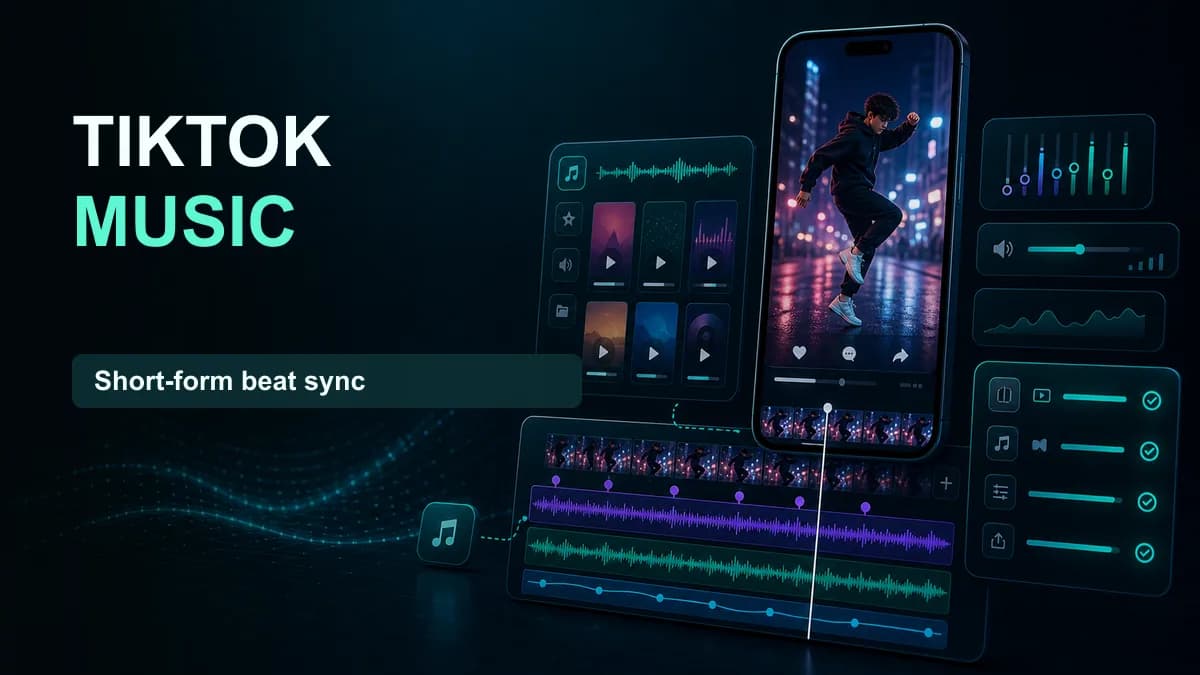 SNAPVID visual for How to Add Music to TikTok
