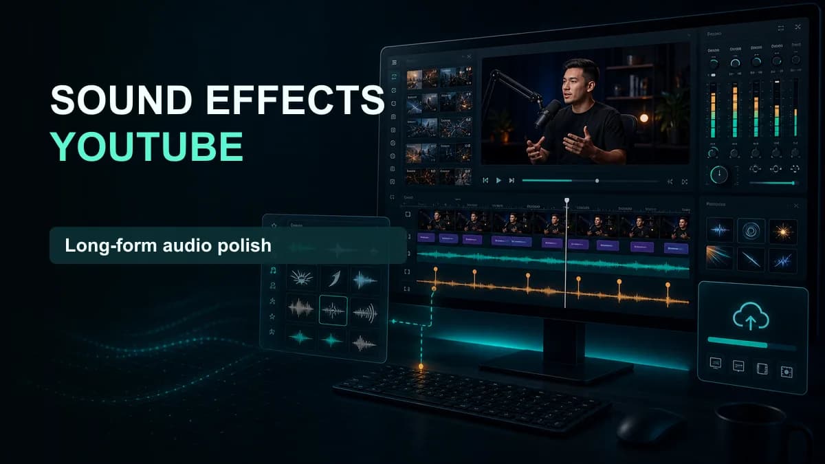 SNAPVID visual for How to Add Sound Effects to YouTube Videos