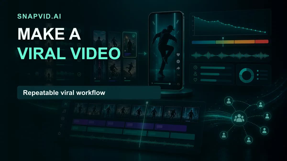 SNAPVID visual for All The Secrets to Make a Viral Video? (Complete Guide for 2025)