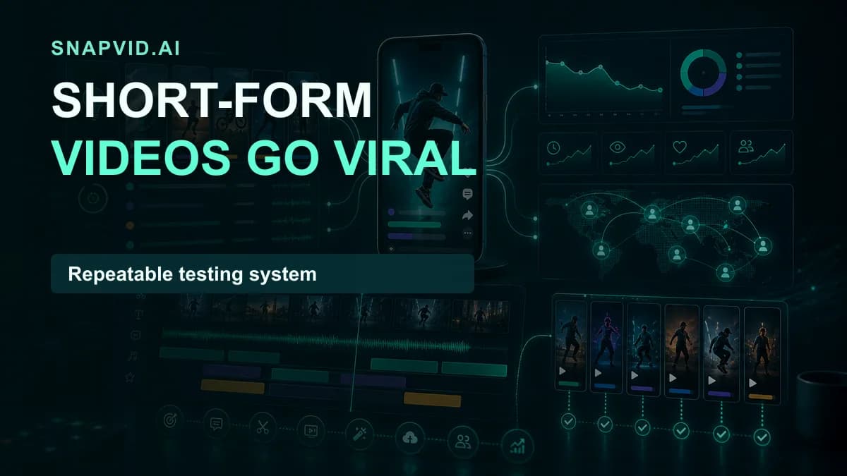 SNAPVID visual for All The Secrets to Make a Viral Video? (Complete Guide for 2025)