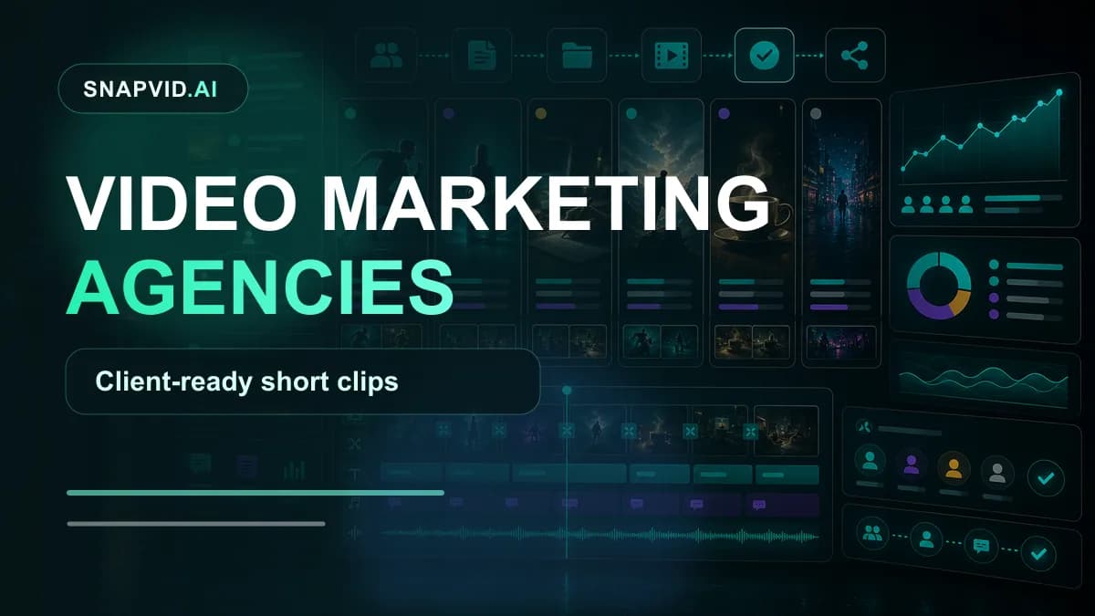 SNAPVID visual for Strategize, Captivate, Succeed - 9 Top Video Marketing Agencies