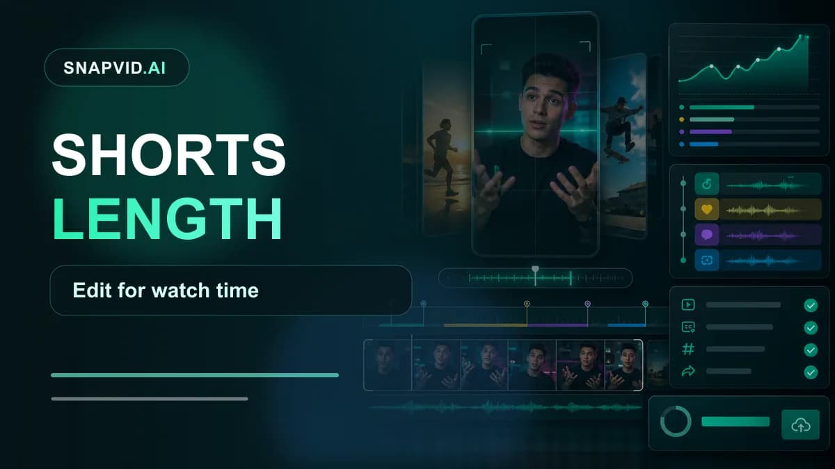 SNAPVID visual for What Is The YouTube Shorts Length?